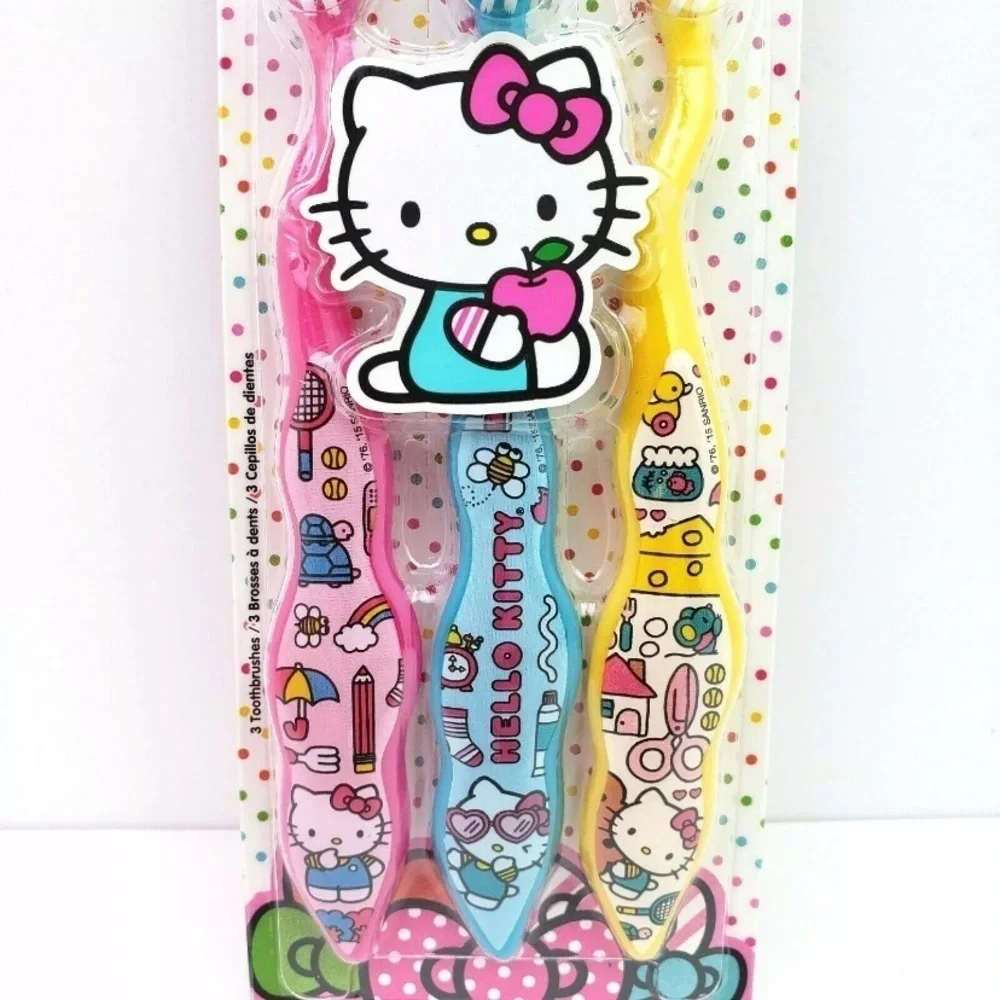 🆕 Firefly Hello Kitty Kid’s Toothbrushes